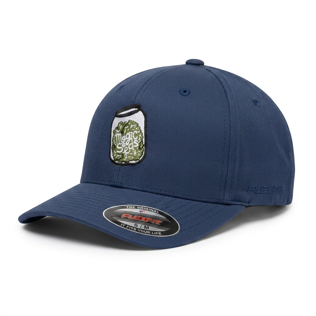 NAVY MAGIC JAR SNAPBACK FLEXFIT SM