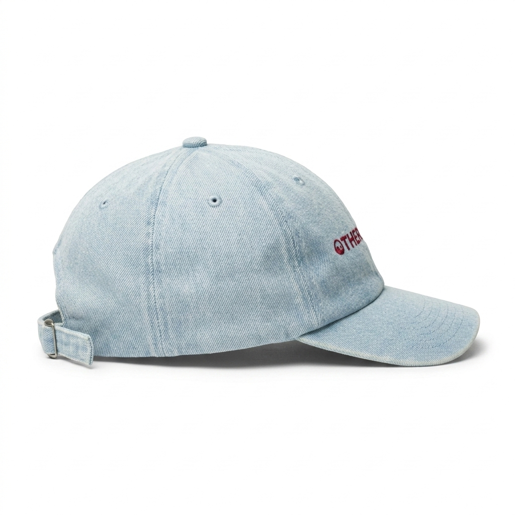 THE QUIET LIFE SIMBOLS DAD HAT LIGHT DENIM