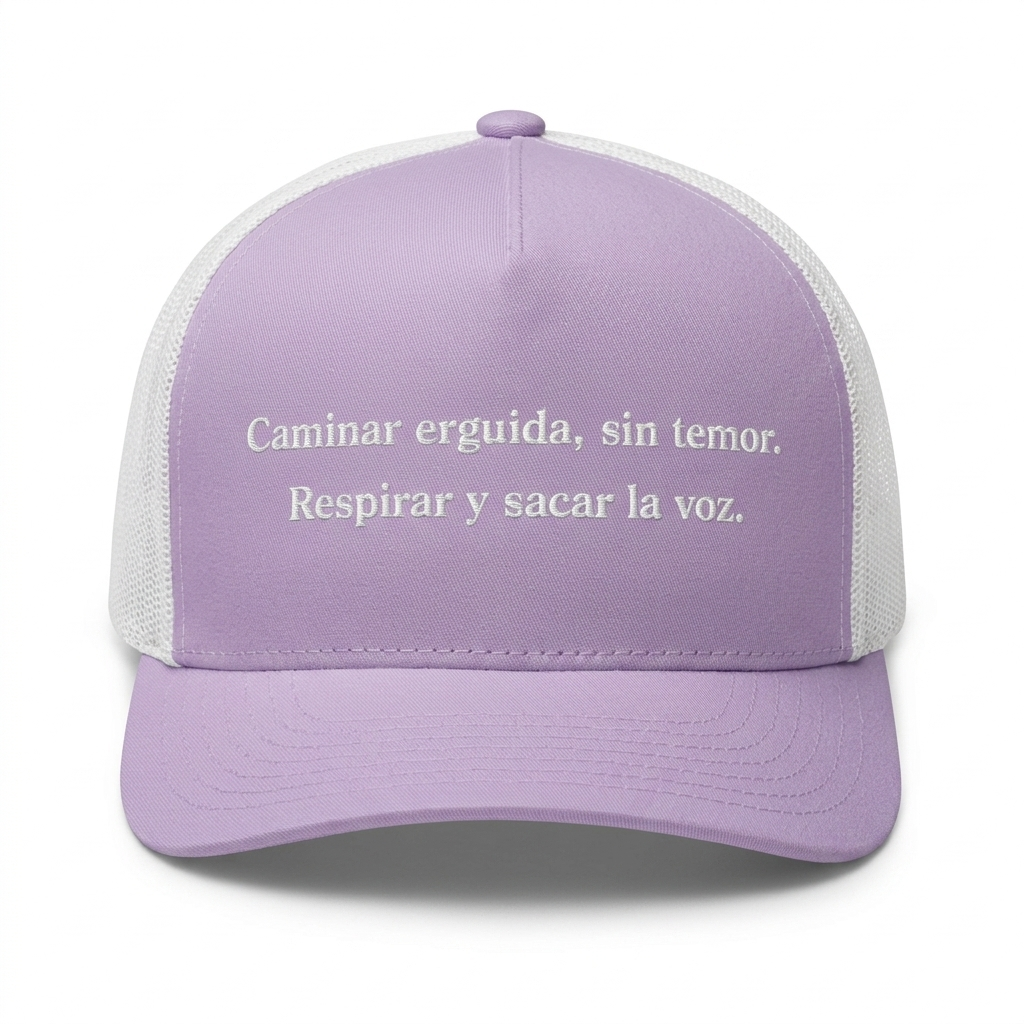 CAMINAR ERGUIDA SIN TEMOR - WHITE/PURPLE