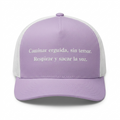 CAMINAR ERGUIDA SIN TEMOR - WHITE/PURPLE