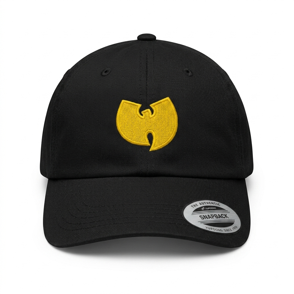 WU-TANG CLAN DAD CAP BLACK