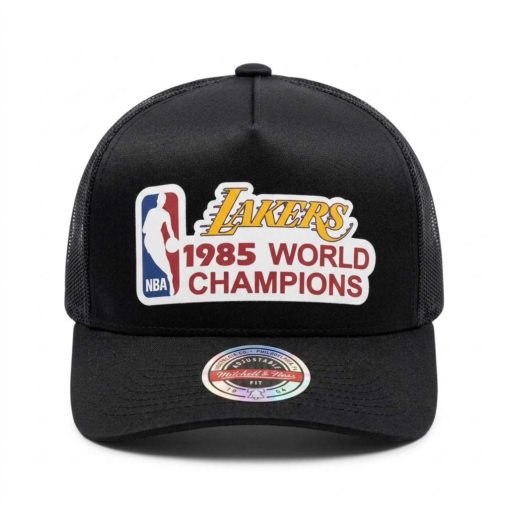 GORRA MITCHELL&NESS NBA CHAMPION TRUCKER LAKERS