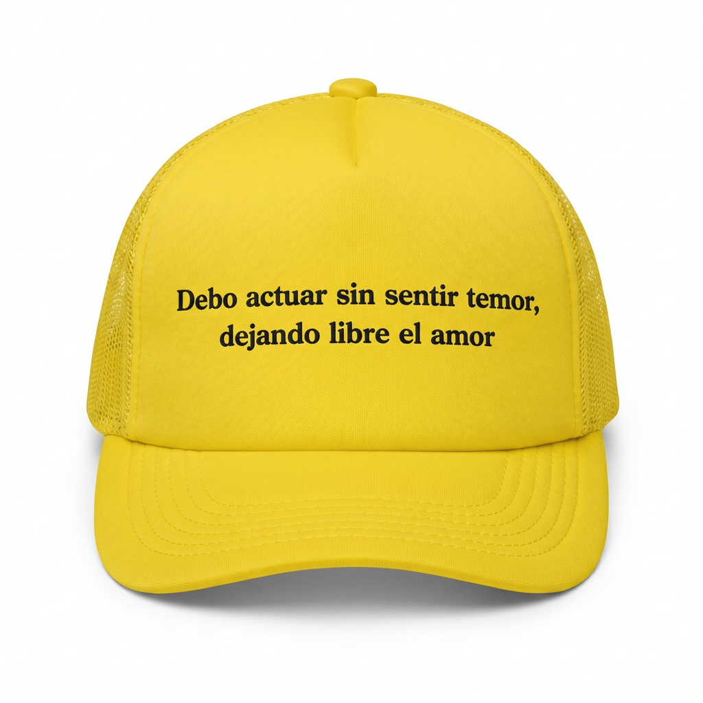 DEBO ACTUAR SIN SENTIR TEMOR