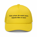 DEBO ACTUAR SIN SENTIR TEMOR