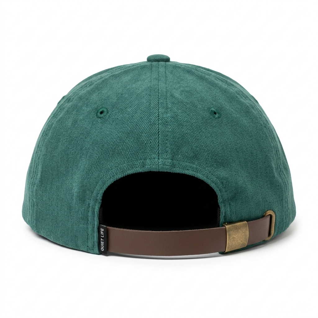 QUIET LIFE SCRIPT POLO HAT HUNTER GREEN