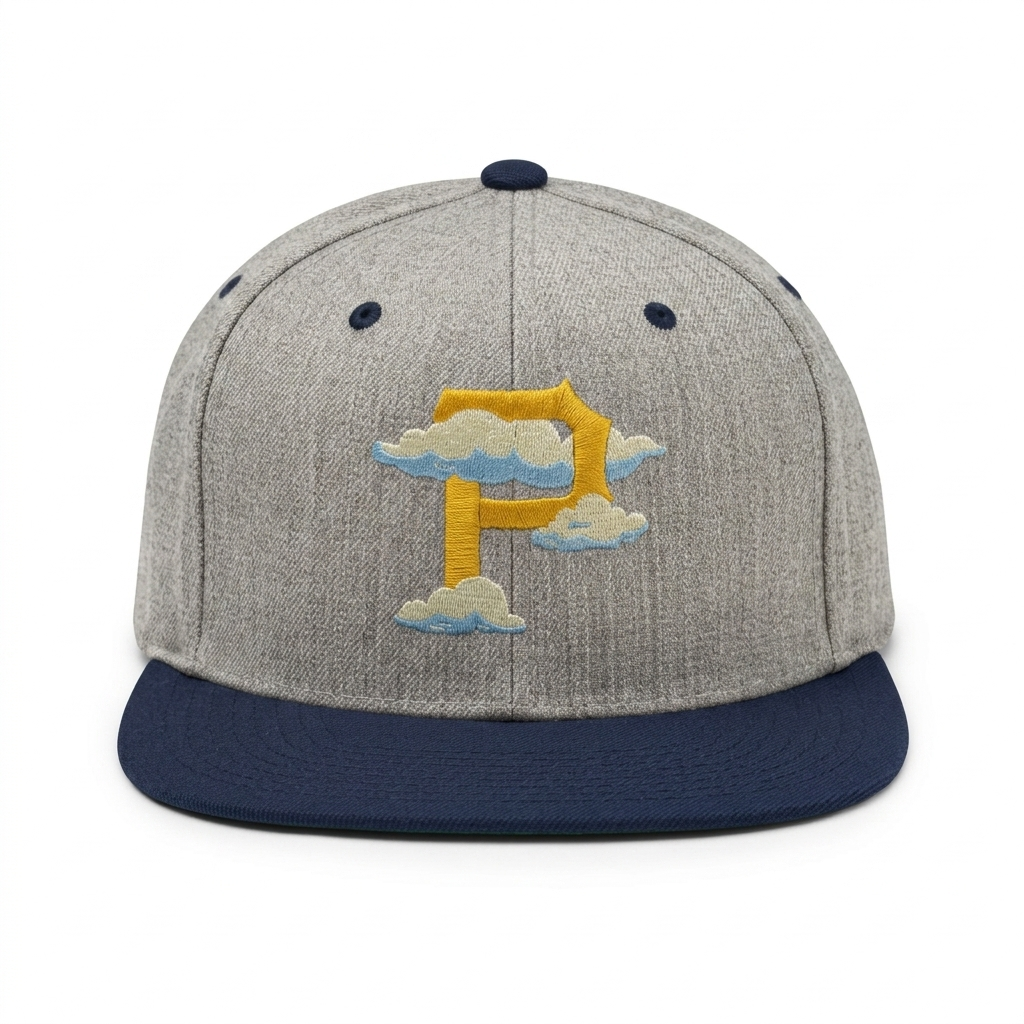 6089M GREY/BLUE PITTSBURGH PIRATES - NUBES