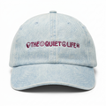 THE QUIET LIFE SIMBOLS DAD HAT LIGHT DENIM
