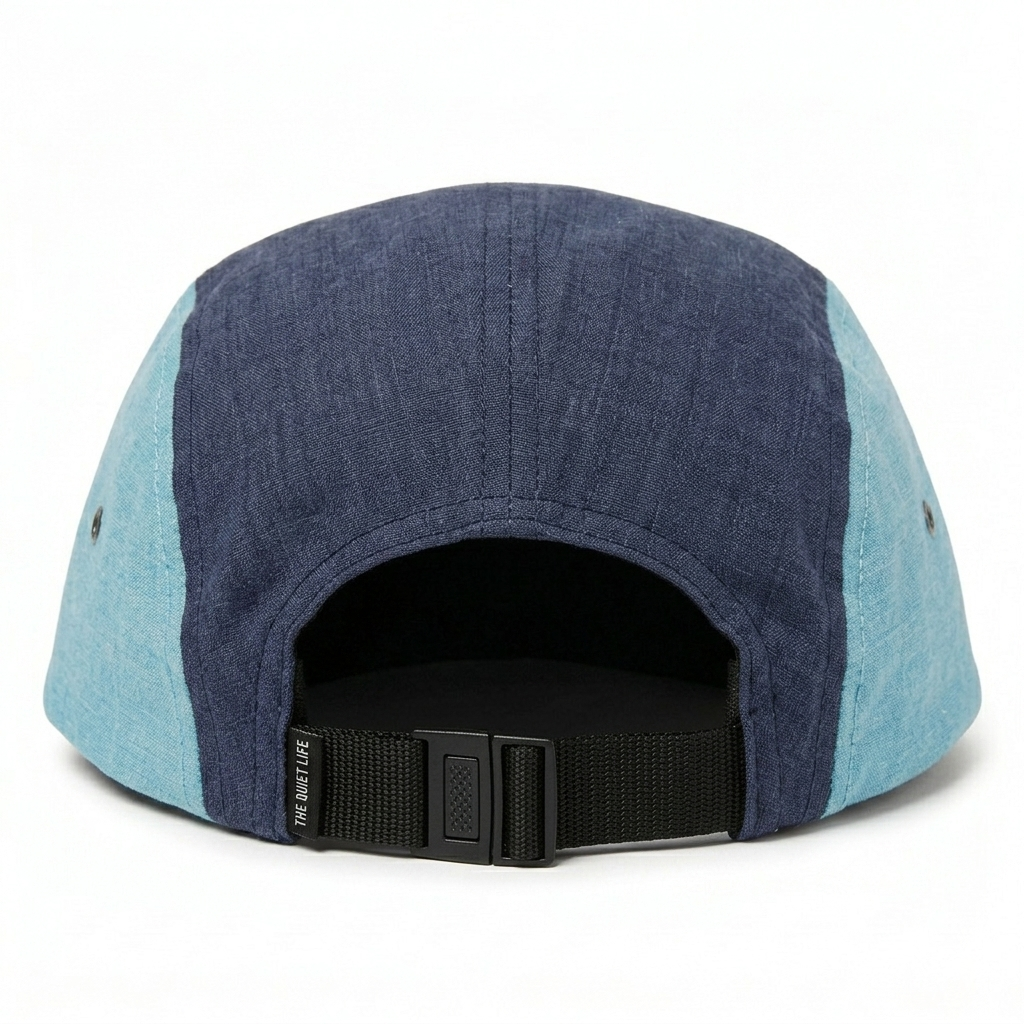 TQL FIVE PANEL CAMP CAP BLUE/MINT