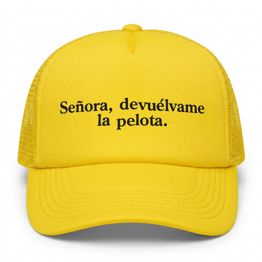 SEÑORA, DEVUÉLVAME LA PELOTA - YELLOW