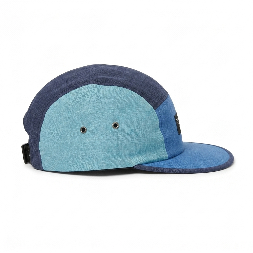 TQL FIVE PANEL CAMP CAP BLUE/MINT