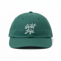 QUIET LIFE SCRIPT POLO HAT HUNTER GREEN