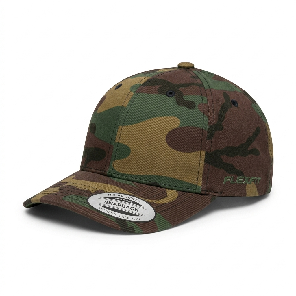 GORRA YUPOONG 6245CM GREEN CAMO