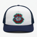 TRUCKER HIGH STONED WHITE/NAVY