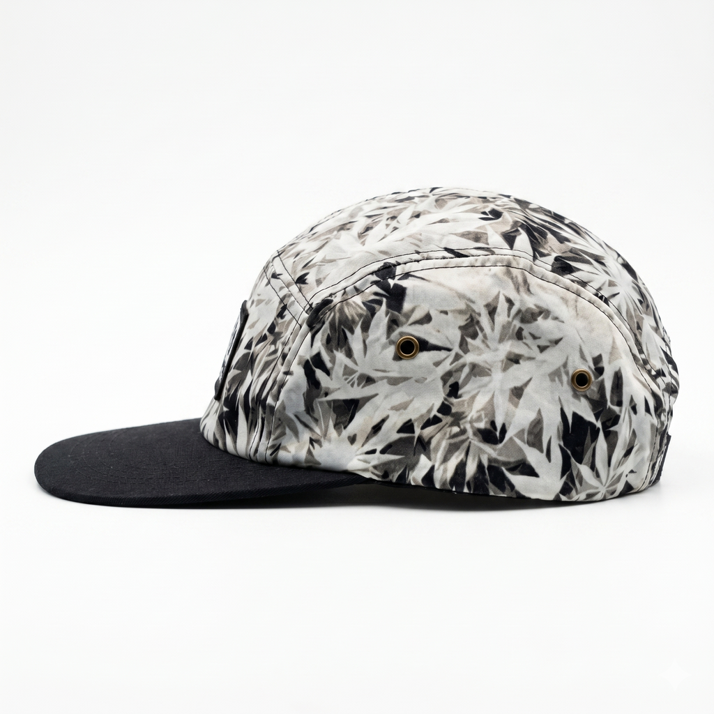 FIVE PANEL CAMUFLADO HOJAS