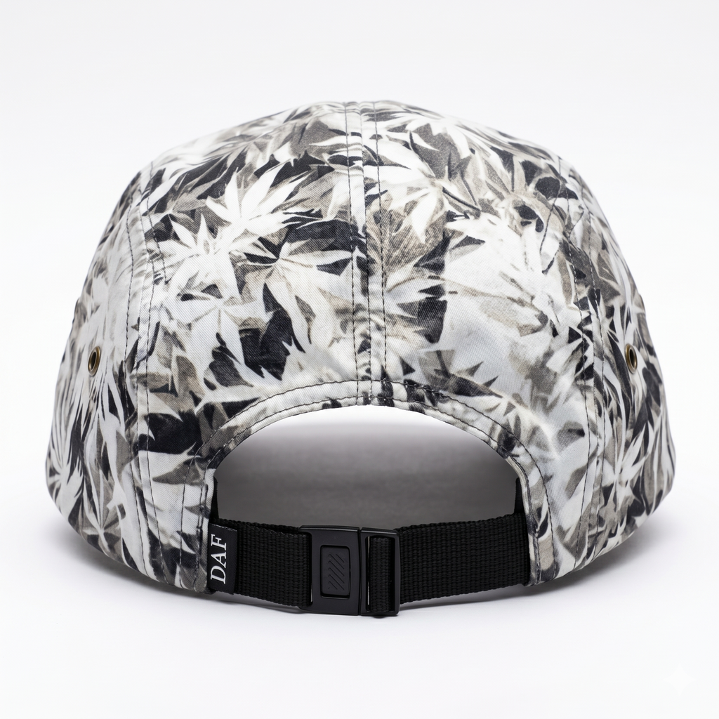 FIVE PANEL CAMUFLADO HOJAS