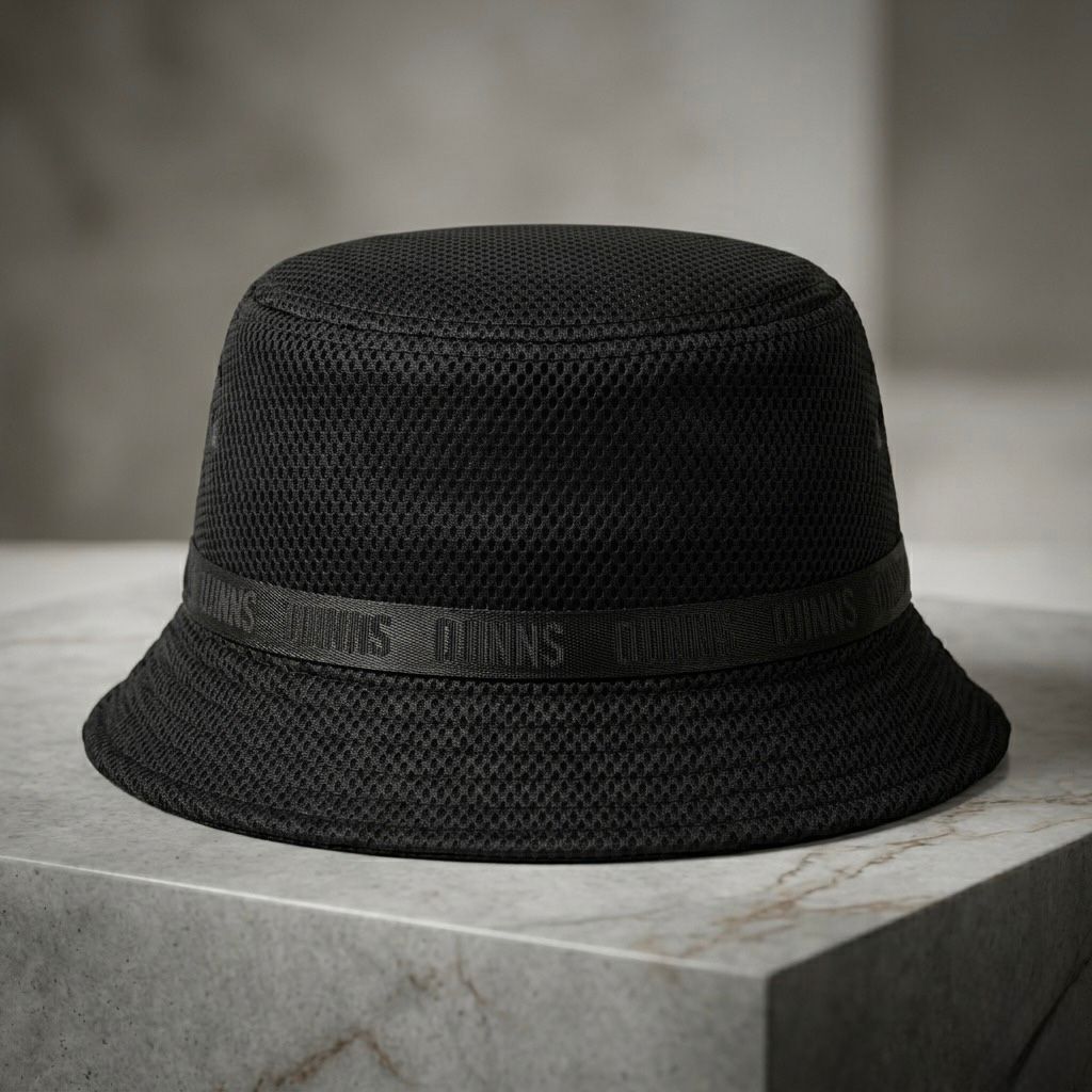 BUCKET HAT HONEY NYLON BLACK M/L