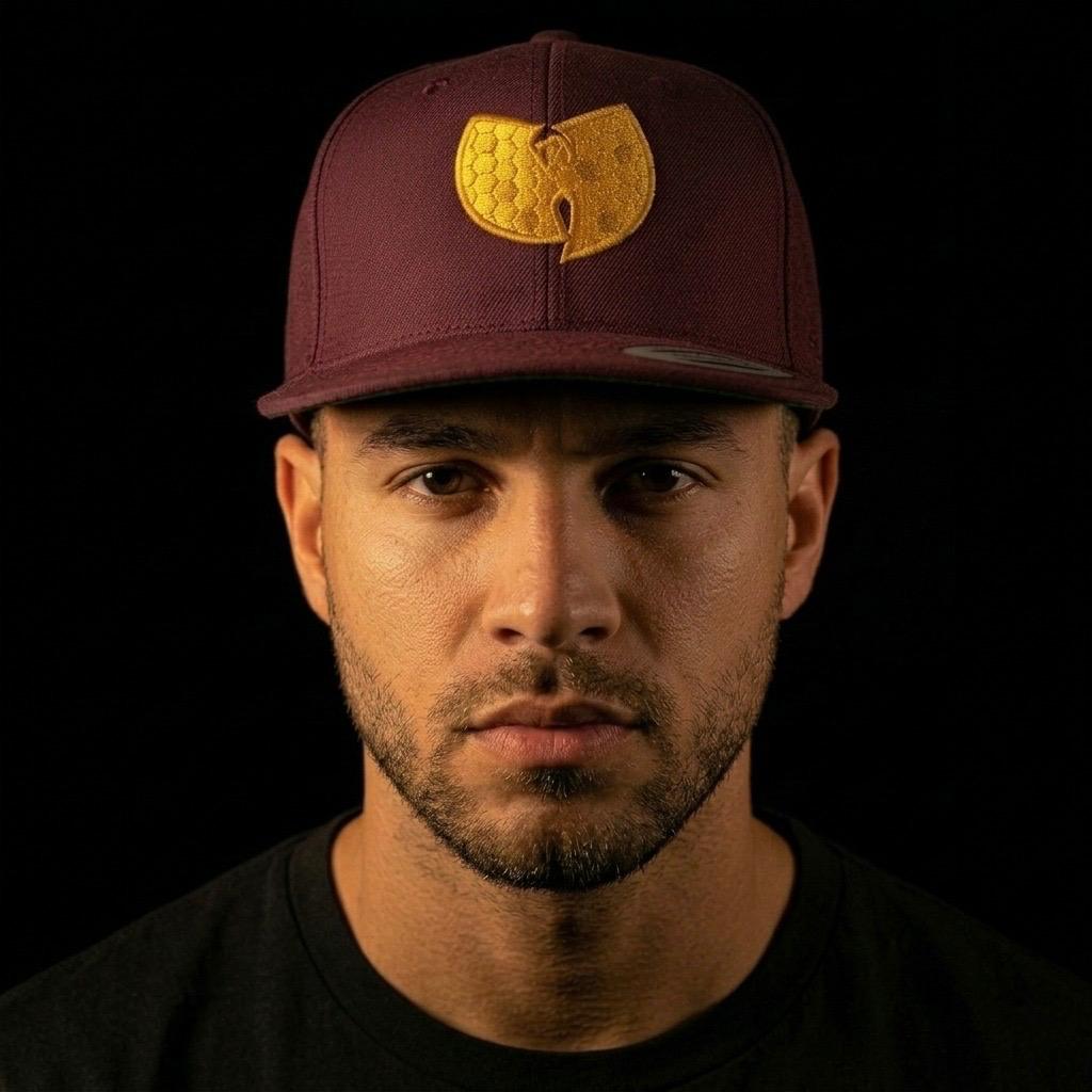 6089M MAROON WU-TANG CLAN BEE