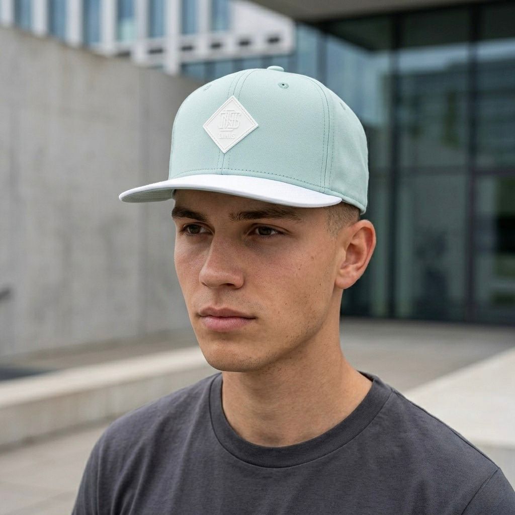 SNAPBACK SUPER TWILL MINT/WHITE