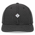 TrueFit Cap Needle Check Plate Black