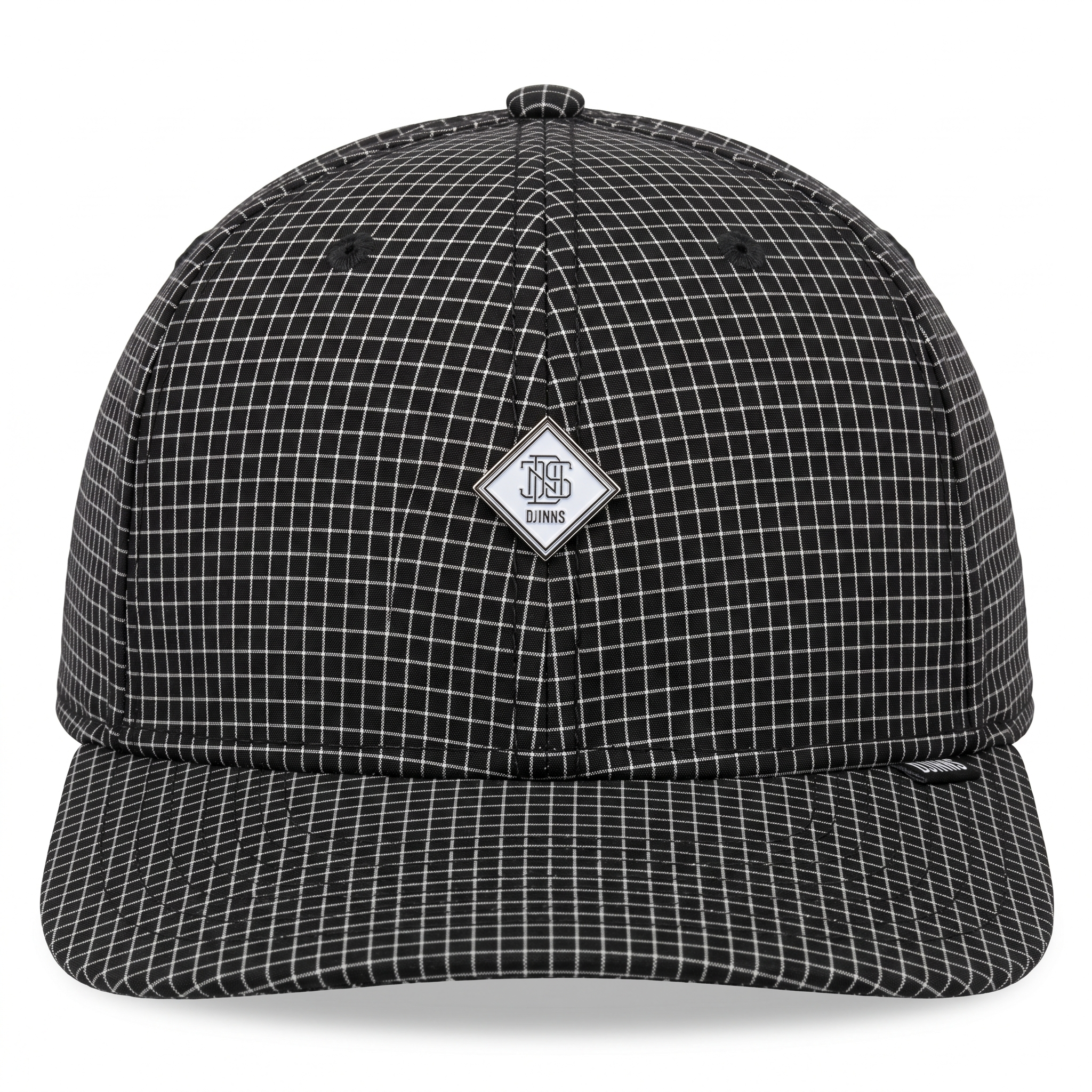 TrueFit Cap Needle Check Plate Black