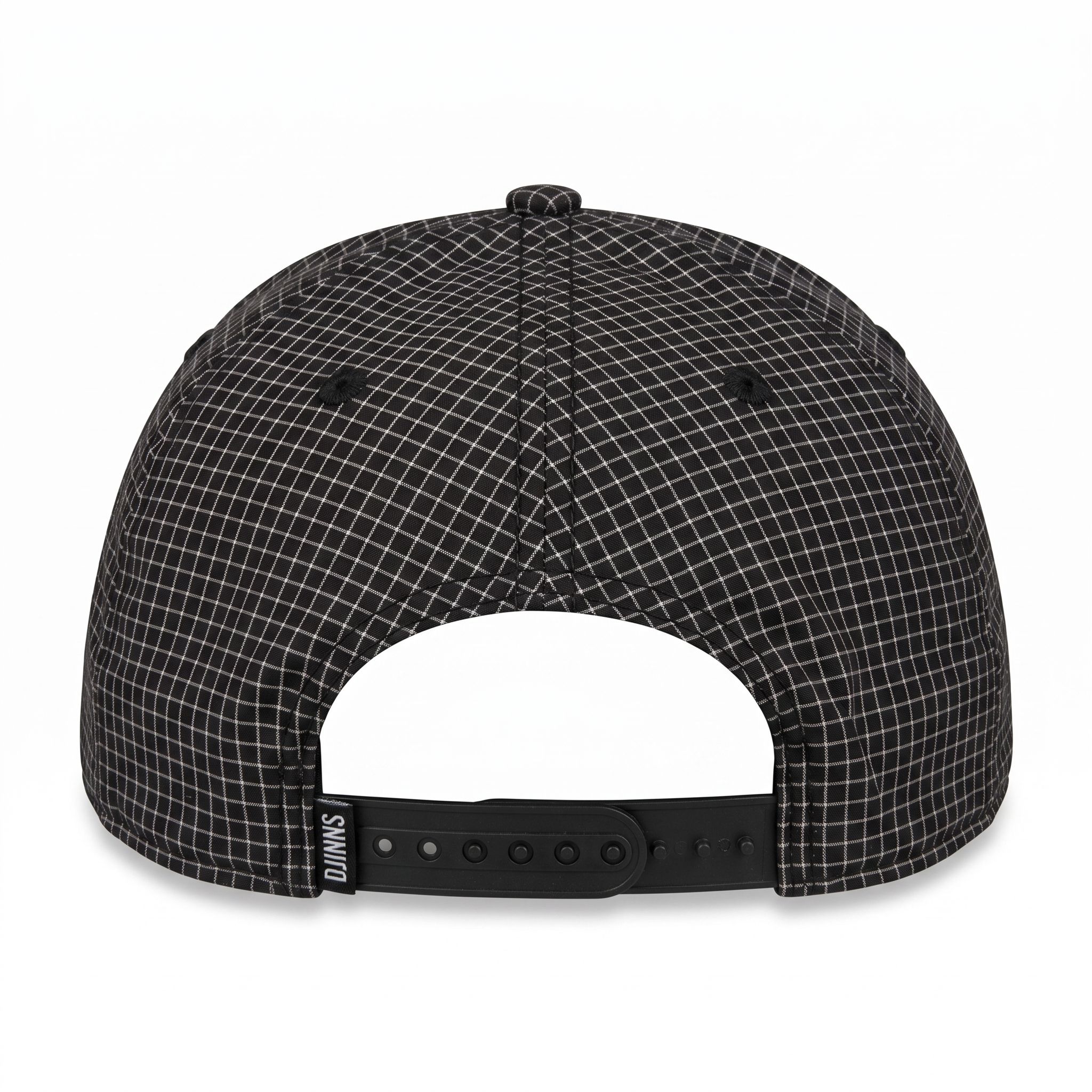 TrueFit Cap Needle Check Plate Black