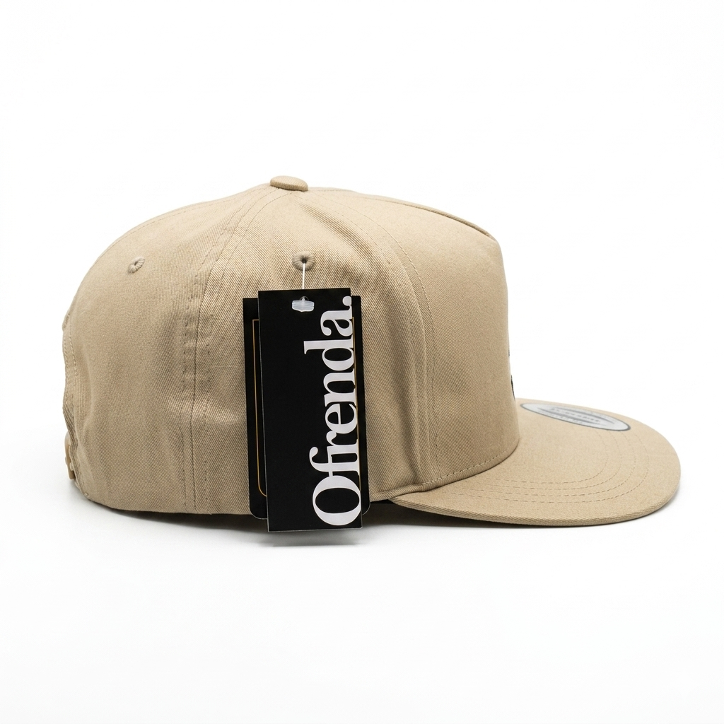 6502 KHAKI OFRENDA LOGO BLACK