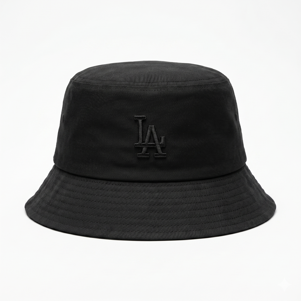 BUCKET REVERSIBLE LA BLACK/CACHEMIRA