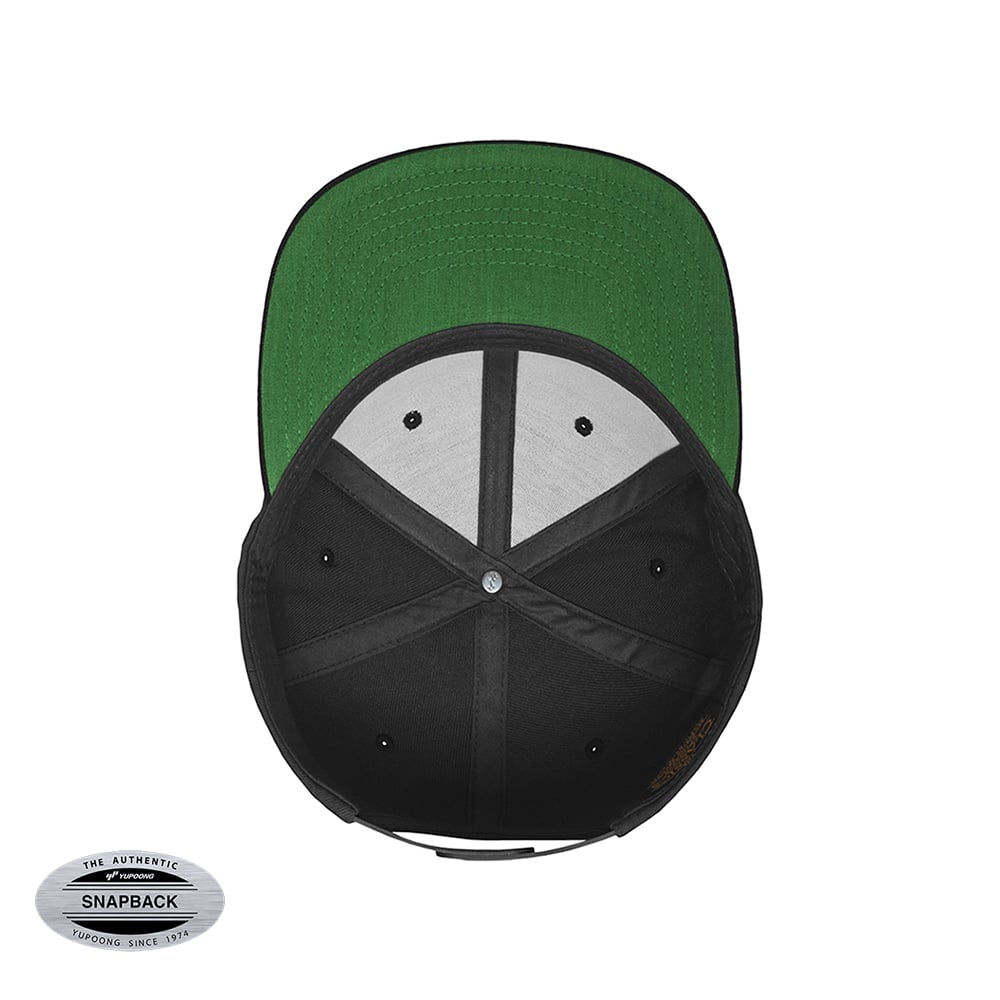 YUPOONG 6089MT CHARCOAL / BLACK