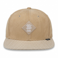 SNAPBACK NEEDLE CHECK KHAKI