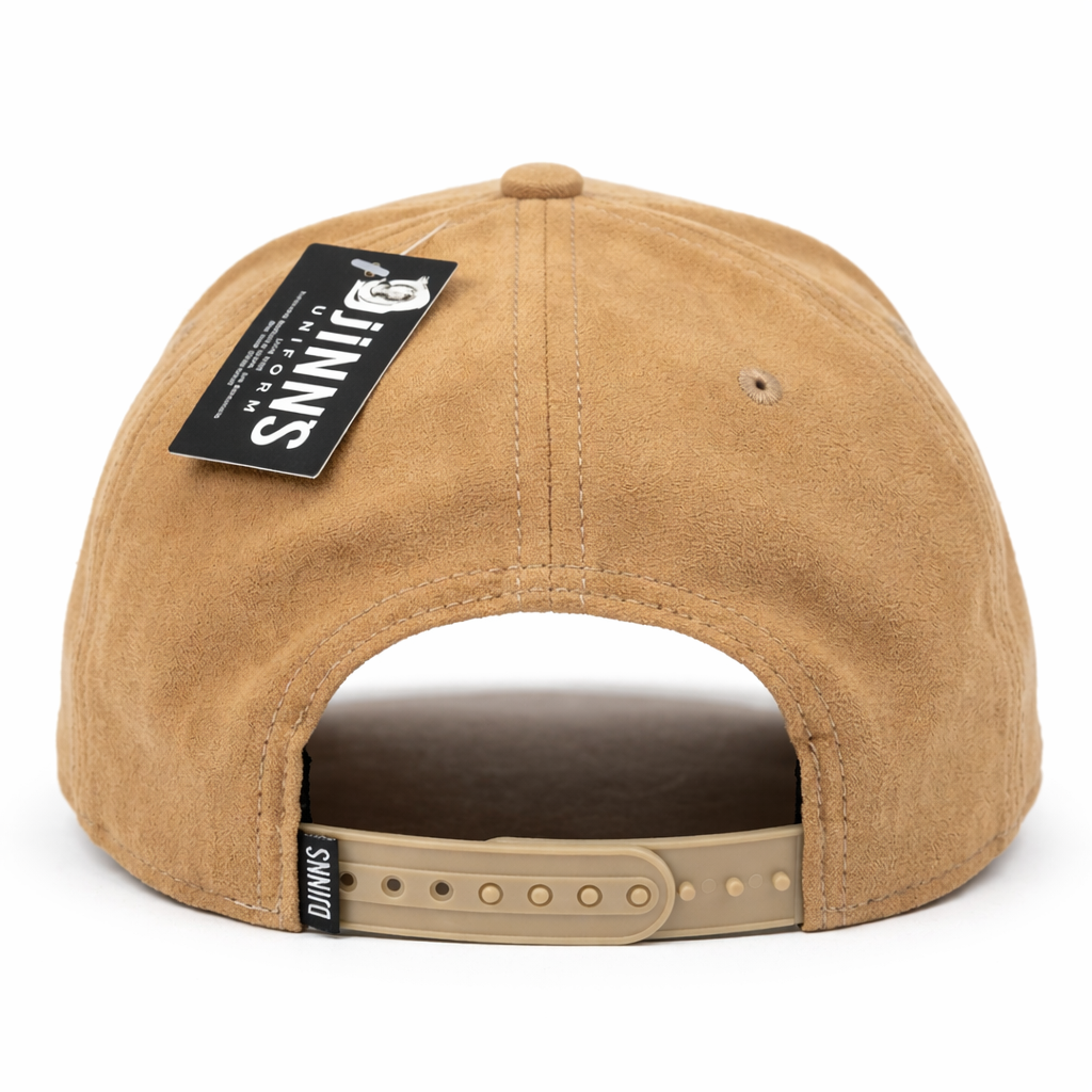 SNAPBACK NEEDLE CHECK KHAKI