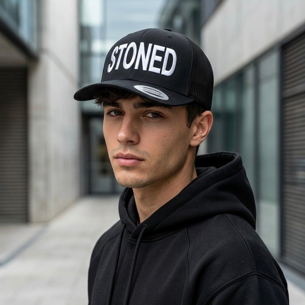 6006 BLACK STONED