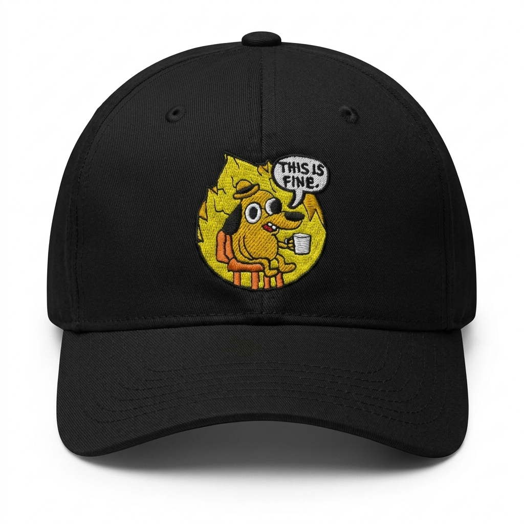 GORRA THIS IS FINE