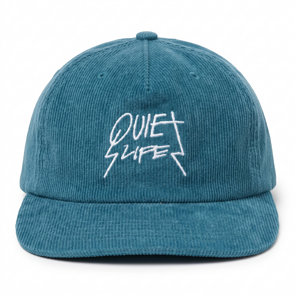 THE QUIET LIFE FIVE PANEL UNSTRUCTURED PETROL BLUE