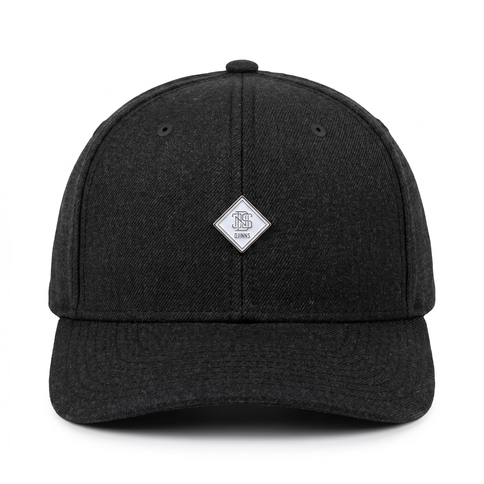 Snapback Cap Truefit 2.0 Stretch Wool Black