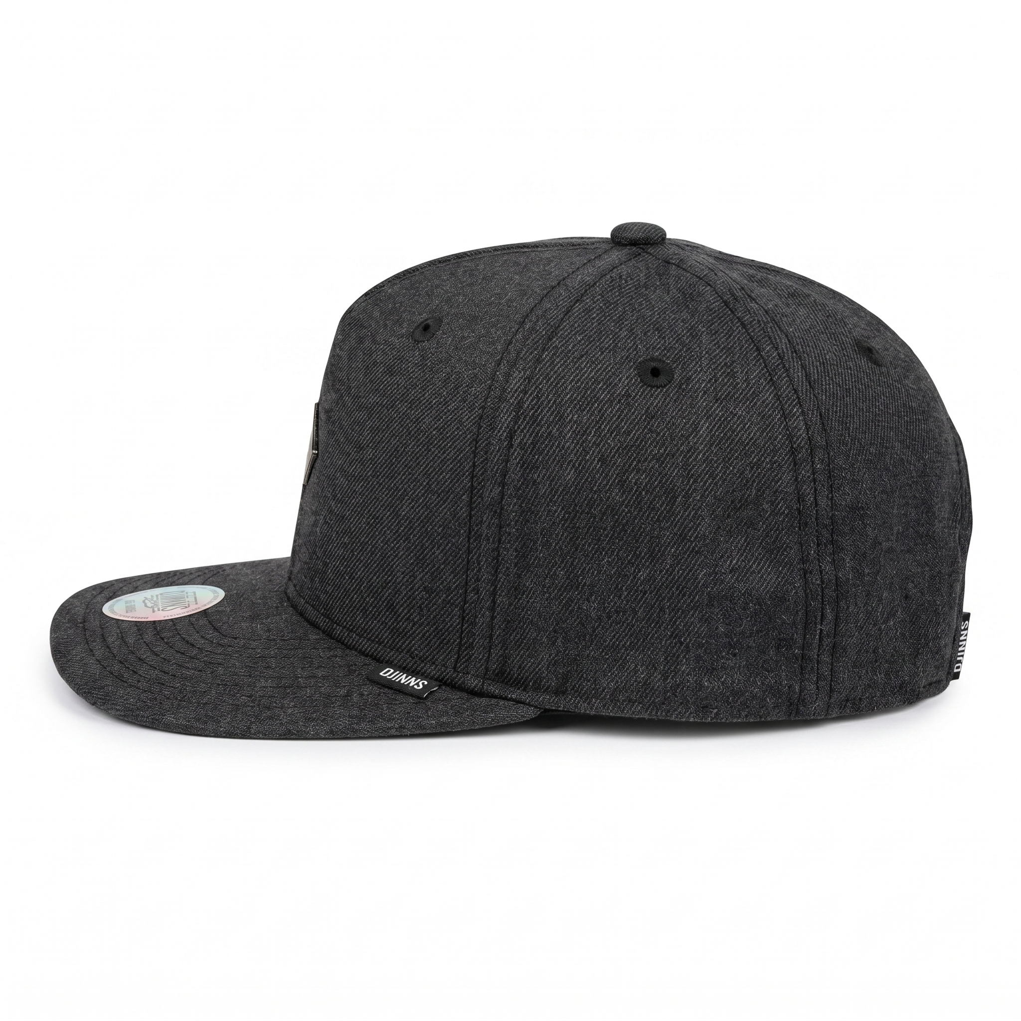 Snapback Cap Truefit 2.0 Stretch Wool Black