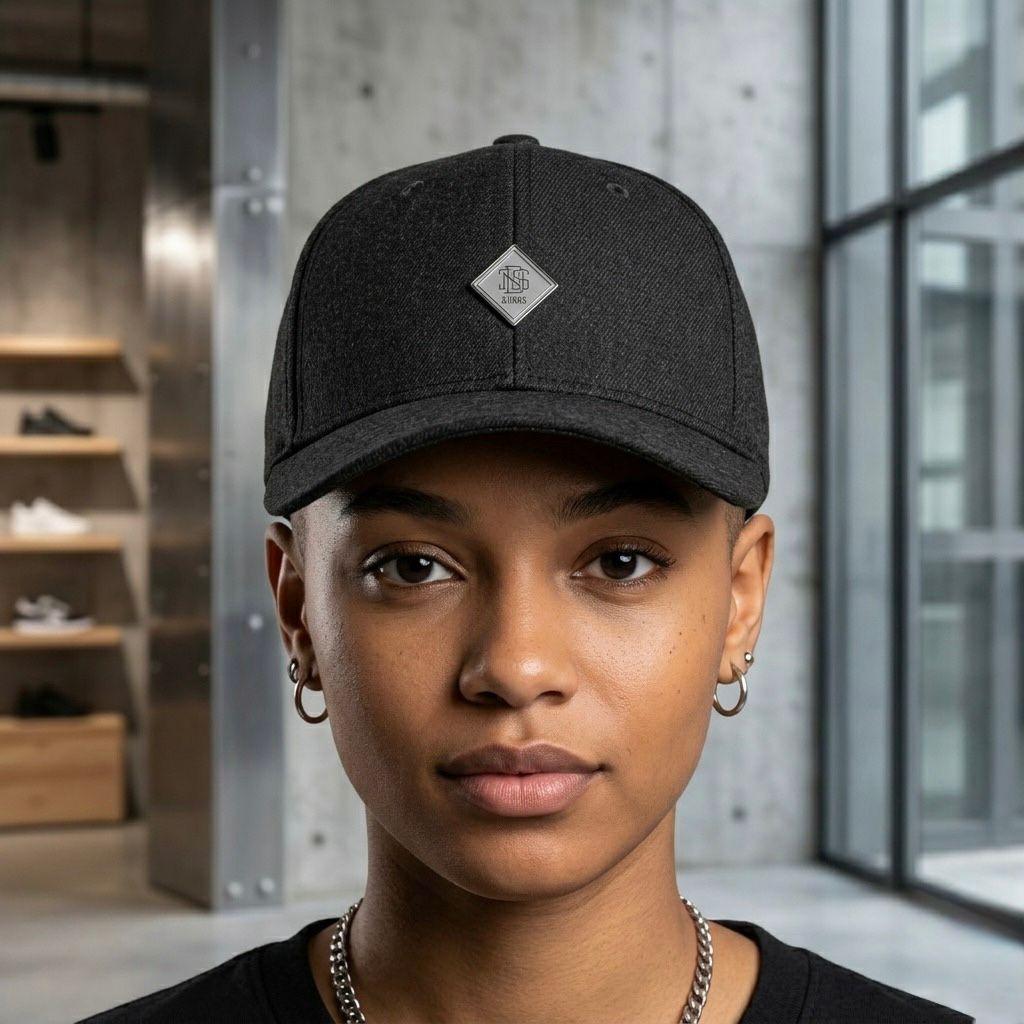 Snapback Cap Truefit 2.0 Stretch Wool Black