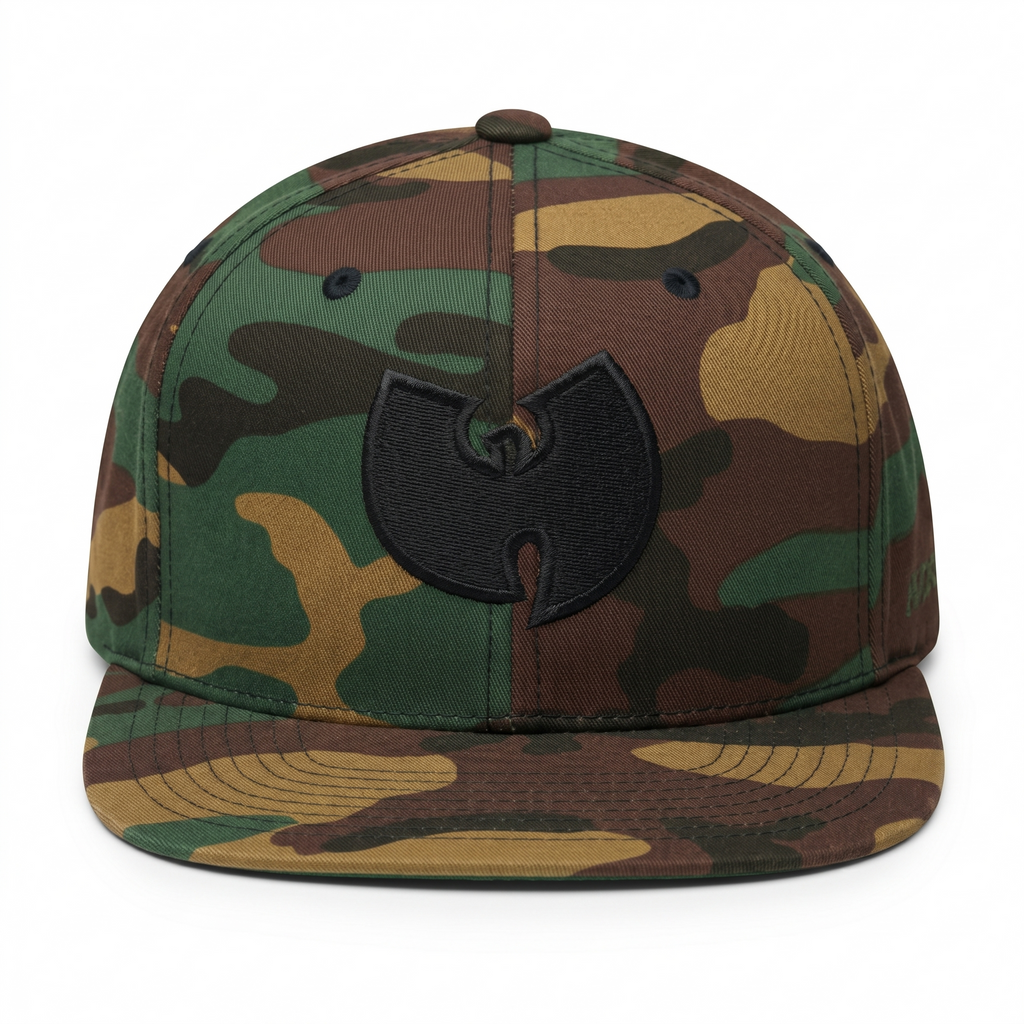 6089CA WU-TANG CLAN BLACK LOGO
