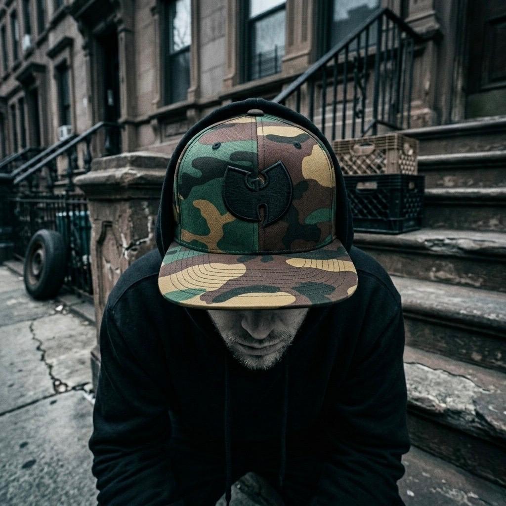 6089CA WU-TANG CLAN BLACK LOGO
