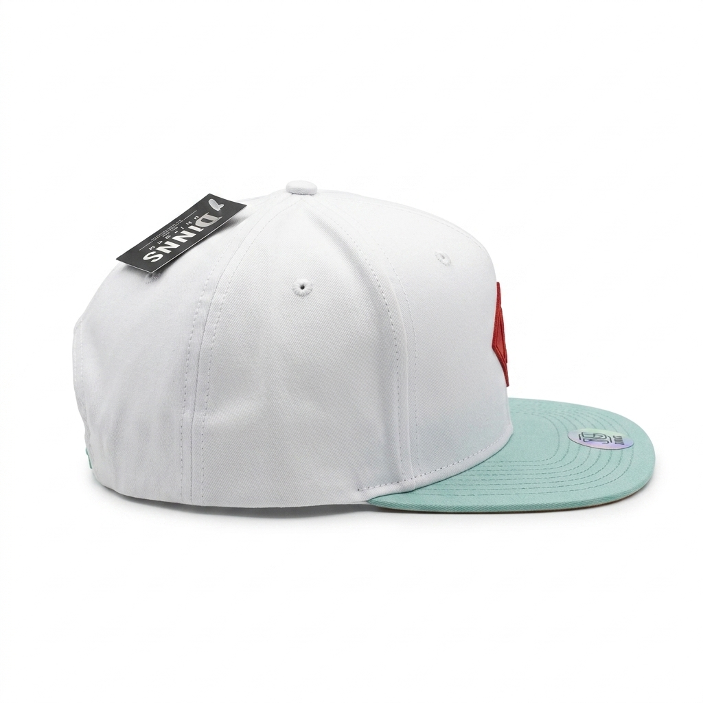 SNAPBACK SUPER TWILL WHITE/MINT