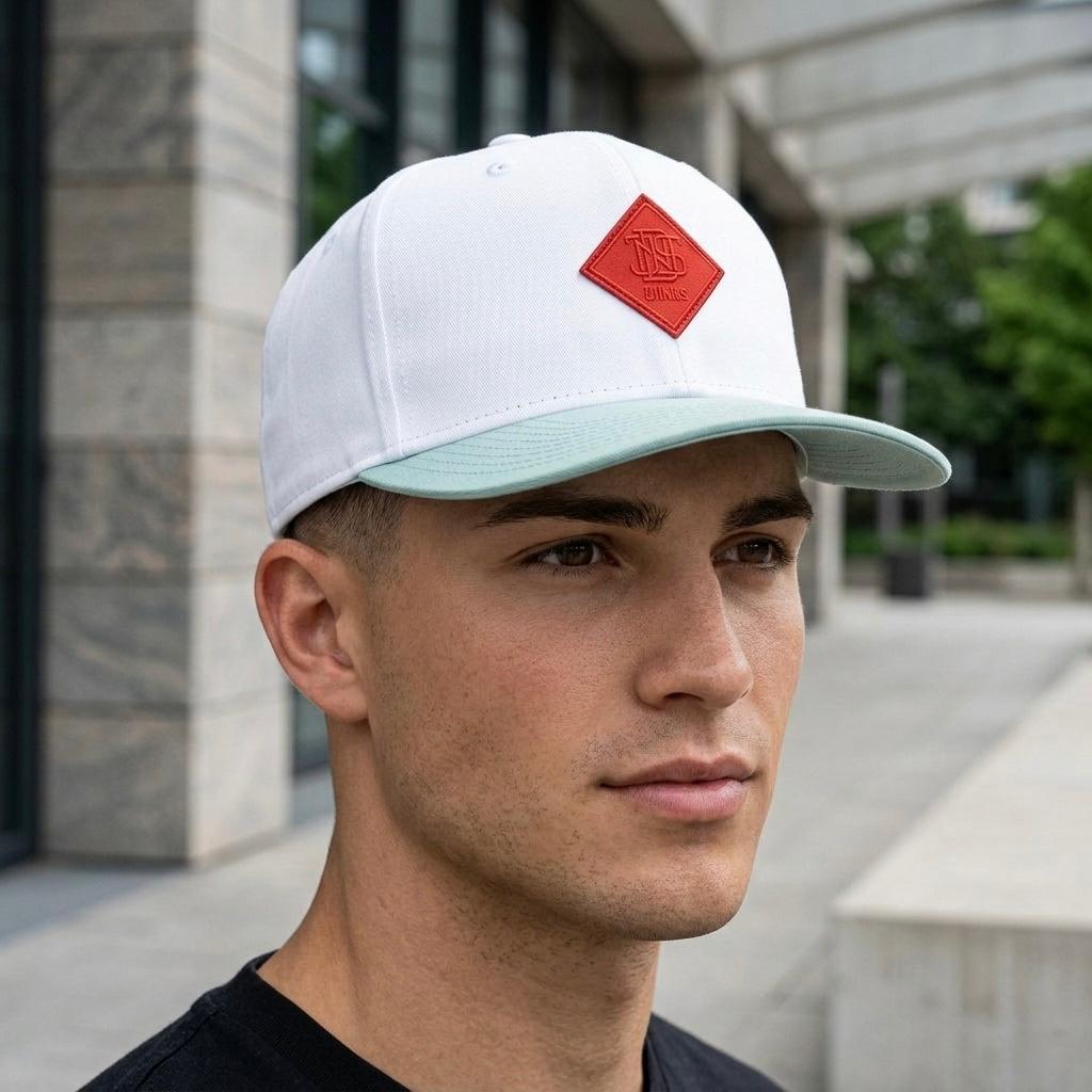 SNAPBACK SUPER TWILL WHITE/MINT