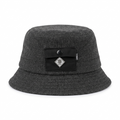 BUCKET HAT WOOLMELANGE BLACK L/XL