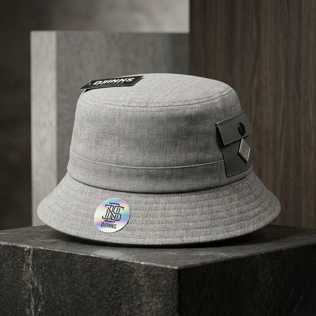 BUCKET HAT WOOLMELANGE HEATHER GREY L/XL