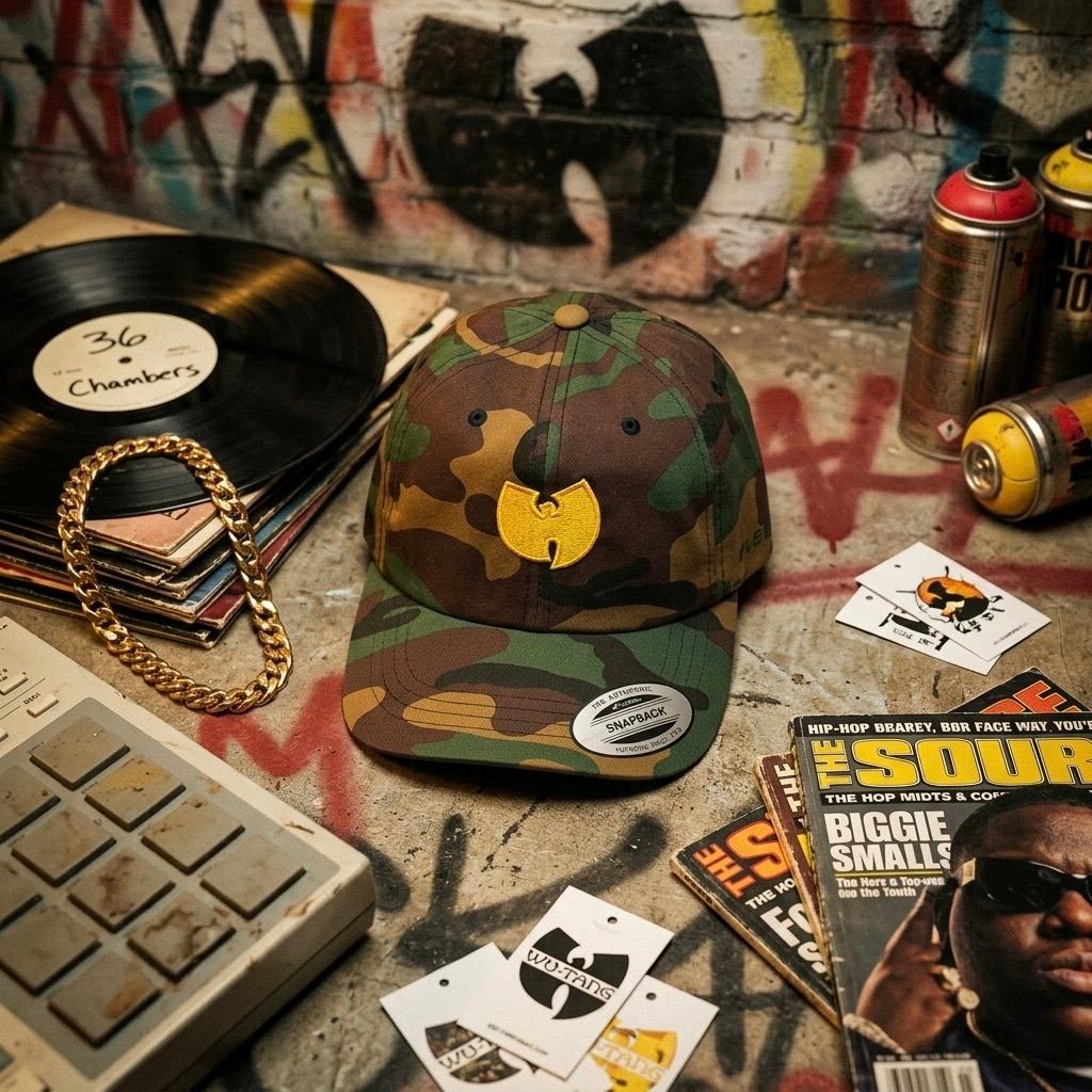 6245CA WU-TANG CLAN YELLOW LOGO