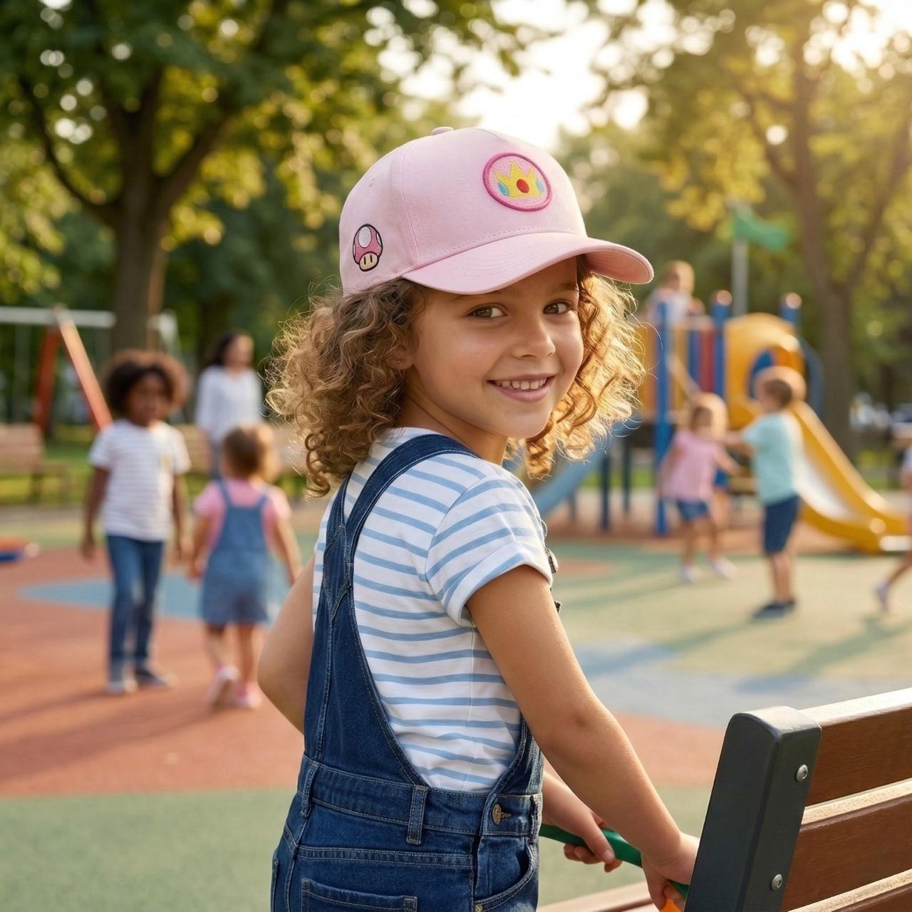 GORRA ROSA PRINCESA PEACH BY CAPCITY