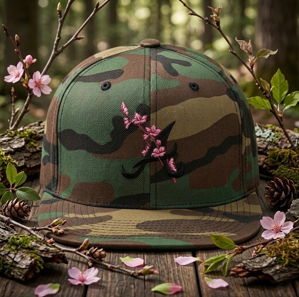 6089M CAMUFLADO ATLANTA BRAVES - SAKURA