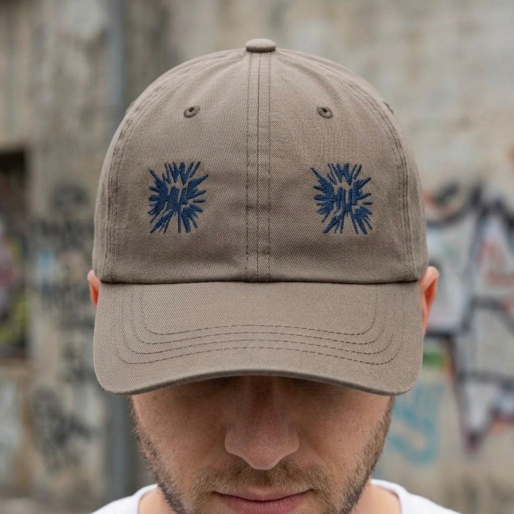 MULTI HIT 6-PANEL CV HAT BROWN