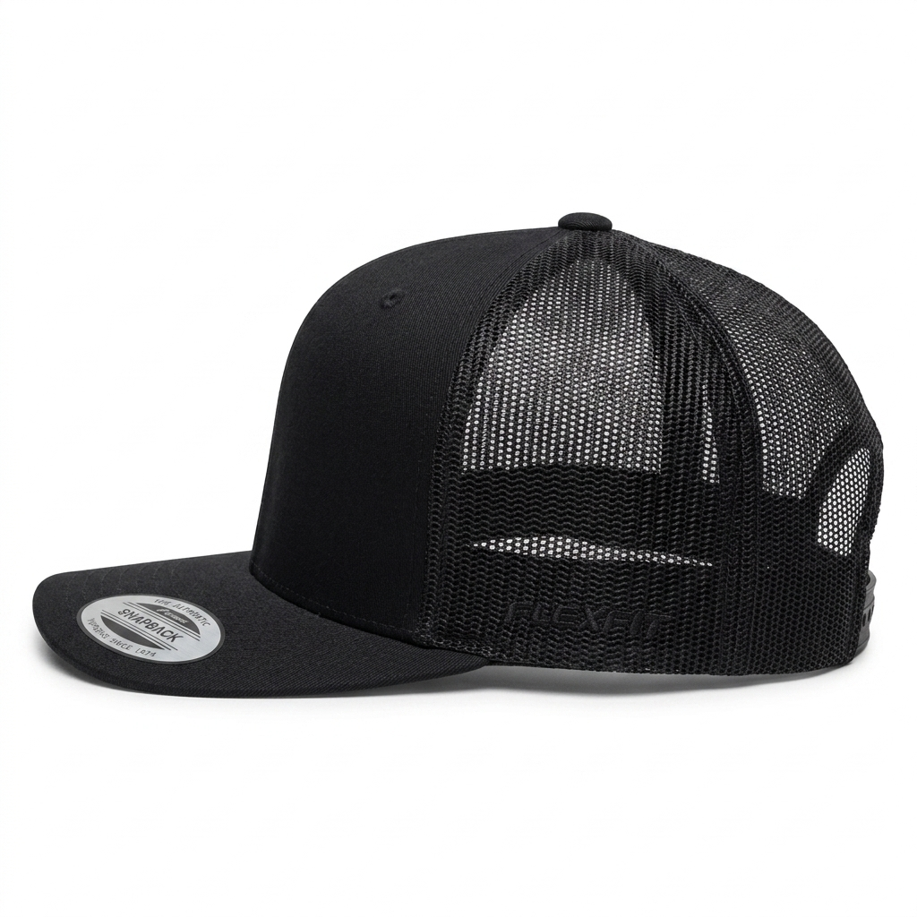 YUPOONG 6006 BLACK